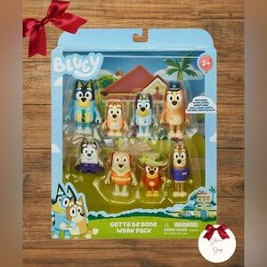 Bluey Friends 8 Figure Multi Pack New In Box